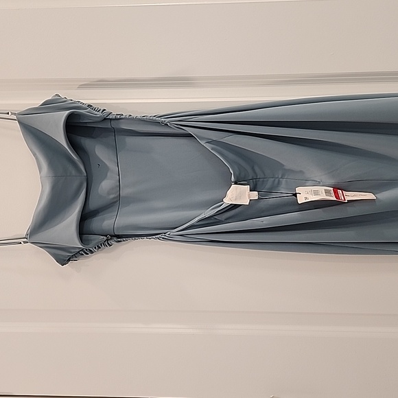 Cinq a Sept Mariah Midi Dress in Ocean Dew Size 10 - Picture 8 of 14